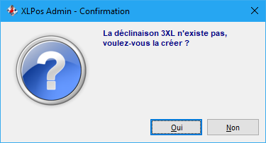 Ajout déclinaisons Ajout déclinaisons