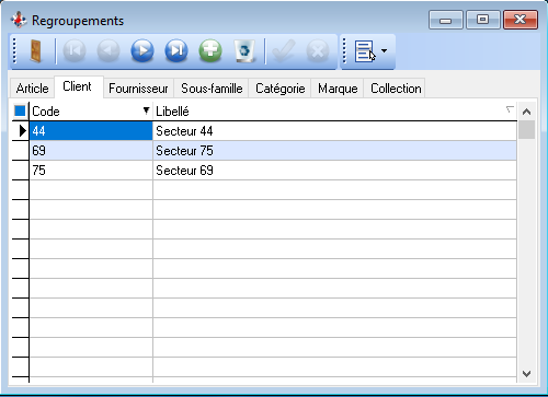 Regroupement - Clients Regroupement - Clients
