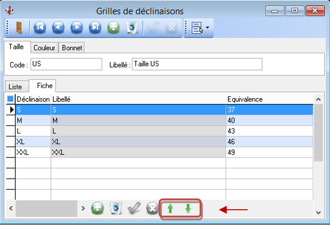 Grilles déclinaisons Grilles déclinaisons