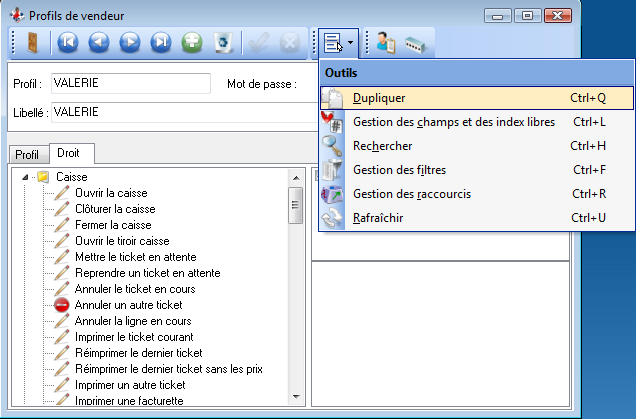 Profils de vendeur - Dupliquer Profils de vendeur - Dupliquer