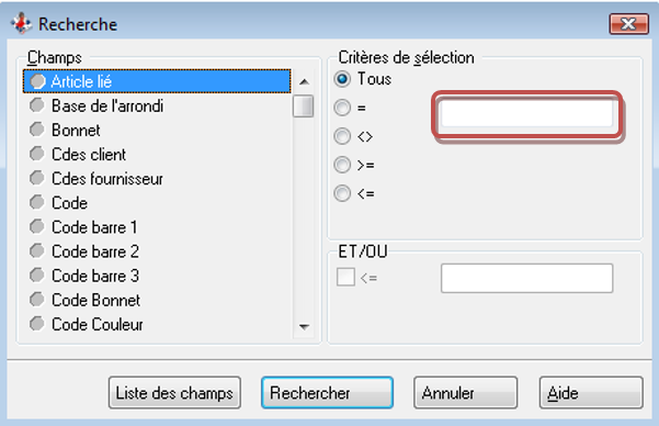 Recherche avancée Recherche avancée