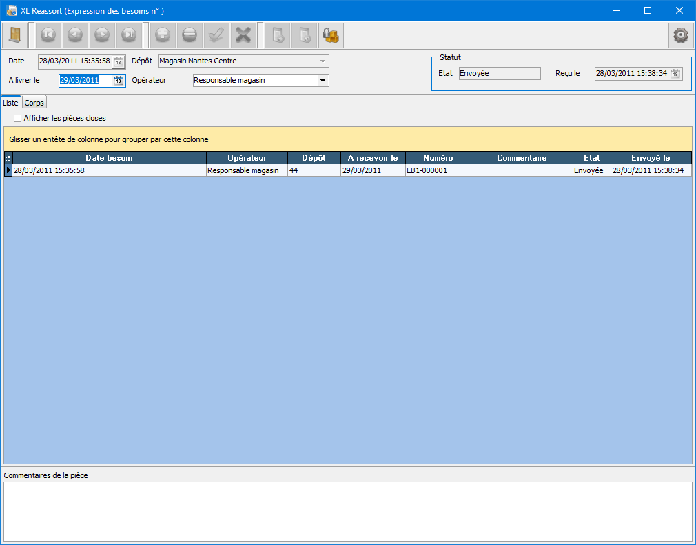 Expression des besoins Expression des besoins