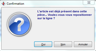 Commande fournisseurs - Message confirmation Commande fournisseurs - Message confirmation