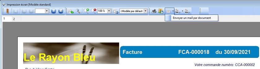 Envoyer un mail par document
