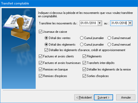 Dossier - Comptabilité - Période