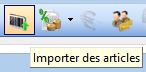 Importer une liste d'articles