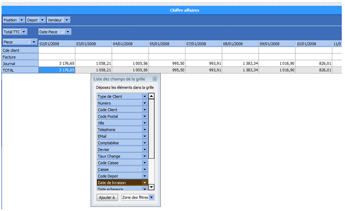 XL Report - Convertir un champ