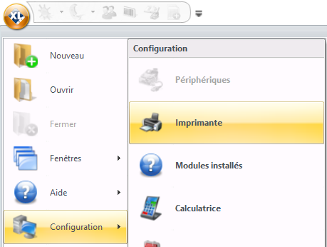 Configuration - Imprimante