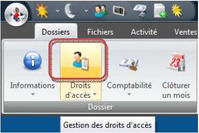 Dossiers - Droits d'accès