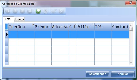 Adresse de livraison