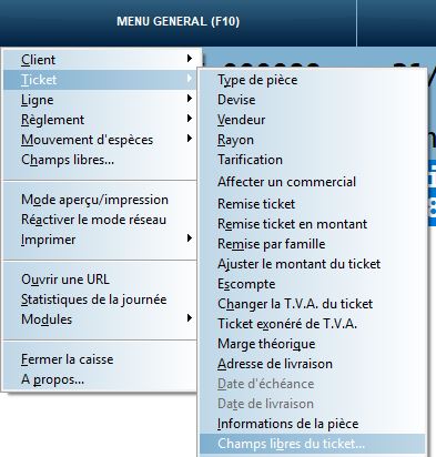 Champs libres Ticket