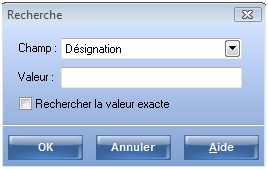 Fonction Rechercher Fonction Rechercher