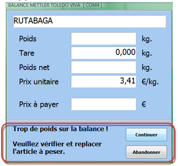 Message Surcharge balance