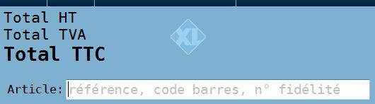 Zone de saisie Zone de saisie