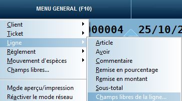 Champ libre lignes Champ libre lignes