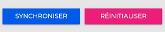 Bouton Synchroniser - Réinitialiser Bouton Synchroniser - Réinitialiser