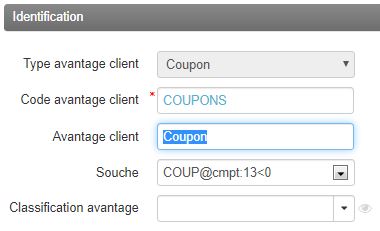 Coupon - Identification