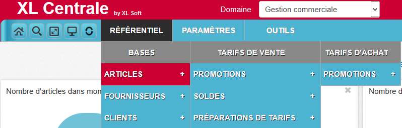 Gestion commerciale - Article