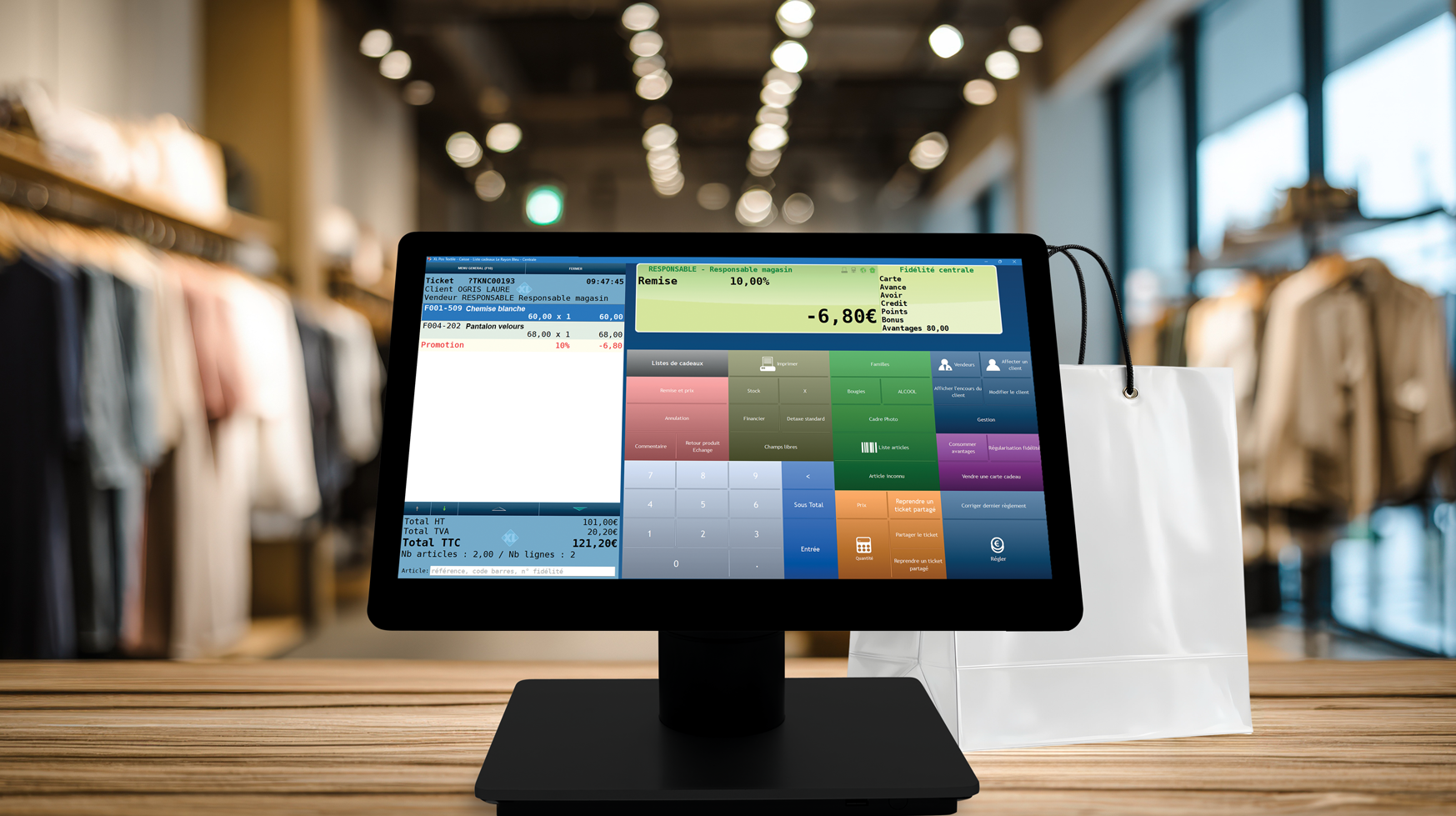 Caisse enregistreuse TPV - XL SOFT